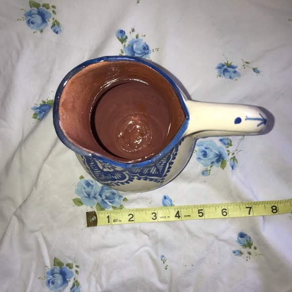 Handcrafted Fair Trade Sangria Pitcher - Picture 4 of 6